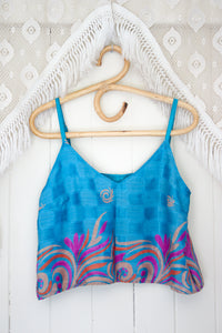 Reversible Recycled Silk Cami M (1554)