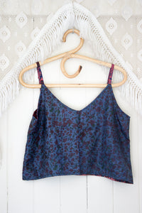 Reversible Recycled Silk Cami M (1555)