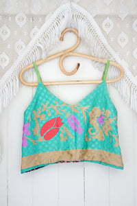 Reversible Recycled Silk Cami S (1542)