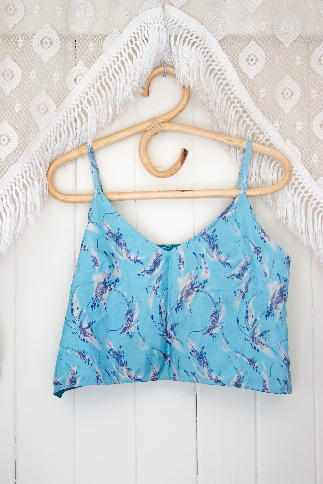 Reversible Recycled Silk Cami S (1548)