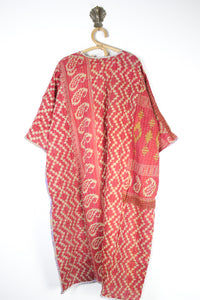 Kantha Ruana Long Sleeve (14561)