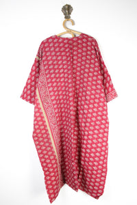 Kantha Ruana Long Sleeve (14564)