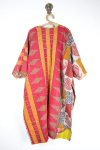 Kantha Ruana Long Sleeve (14565)