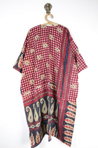 Kantha Ruana Long Sleeve (14566)