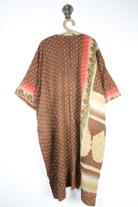 Kantha Ruana Long Sleeve (14572)