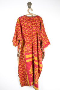 Kantha Ruana Long Sleeve (14572)