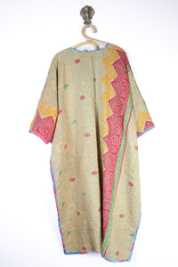 Kantha Ruana Long Sleeve (14573)