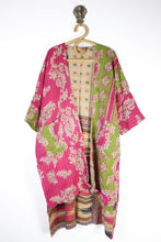 Cargar imagen en el visor de la galería, Kantha Ruana Long Sleeve (12513)
