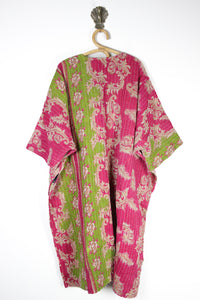 Kantha Ruana Long Sleeve (12513)