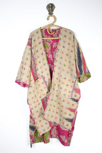 Kantha Ruana Long Sleeve (12513)