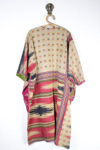 Kantha Ruana Long Sleeve (12513)