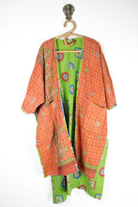Kantha Ruana Long Sleeve (12524)