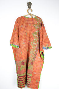 Kantha Ruana Long Sleeve (12524)