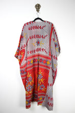 Load image into Gallery viewer, Kantha Ruana Long Sleeve (17563)