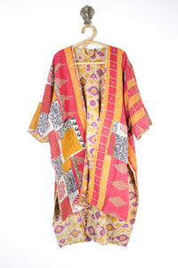 Kantha Ruana Long Sleeve (14565)