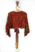 Load image into Gallery viewer, Saffron Wrap Top M (4455)