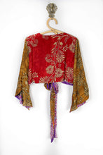 Load image into Gallery viewer, Saffron Wrap Top M (4458)