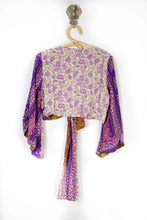 Load image into Gallery viewer, Saffron Wrap Top M (4458)