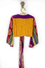 Load image into Gallery viewer, Saffron Wrap Top M (4459)