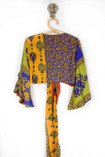 Load image into Gallery viewer, Saffron Wrap Top M (4462)