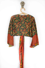 Load image into Gallery viewer, Saffron Wrap Top M (4462)