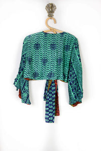 Saffron Wrap Top M (4463)