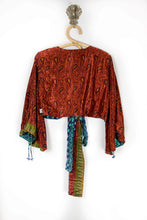 Load image into Gallery viewer, Saffron Wrap Top M (4463)