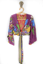 Load image into Gallery viewer, Saffron Wrap Top S (4443)