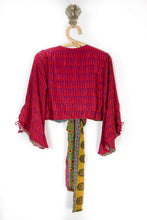 Load image into Gallery viewer, Saffron Wrap Top S (4444)