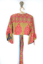 Load image into Gallery viewer, Saffron Wrap Top S (4259)