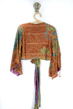 Load image into Gallery viewer, Saffron Wrap Top S (4432)