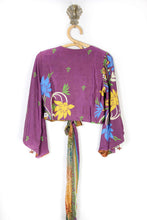 Load image into Gallery viewer, Saffron Wrap Top S (4432)