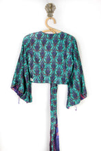 Load image into Gallery viewer, Saffron Wrap Top S (4440)