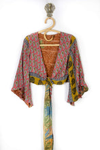 Load image into Gallery viewer, Saffron Wrap Top S (4441)