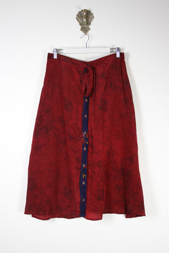 Sarita Silk Skirt 2XL (6580)