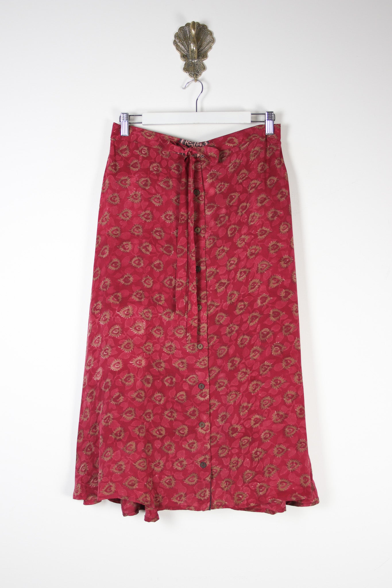 Sarita Silk Skirt L (6636)