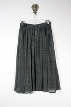 Load image into Gallery viewer, Sarita Silk Skirt L (6642)