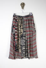 Load image into Gallery viewer, Sarita Silk Skirt L (6645)