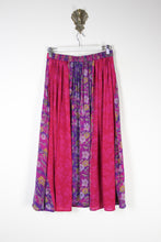 Load image into Gallery viewer, Sarita Silk Skirt M (6520)