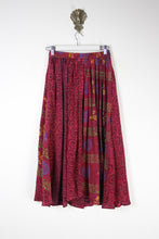 Load image into Gallery viewer, Sarita Silk Skirt S (6508)