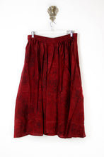 Load image into Gallery viewer, Sarita Silk Skirt 2XL (6580)