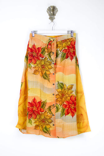 Sarita Silk Skirt L (6626)