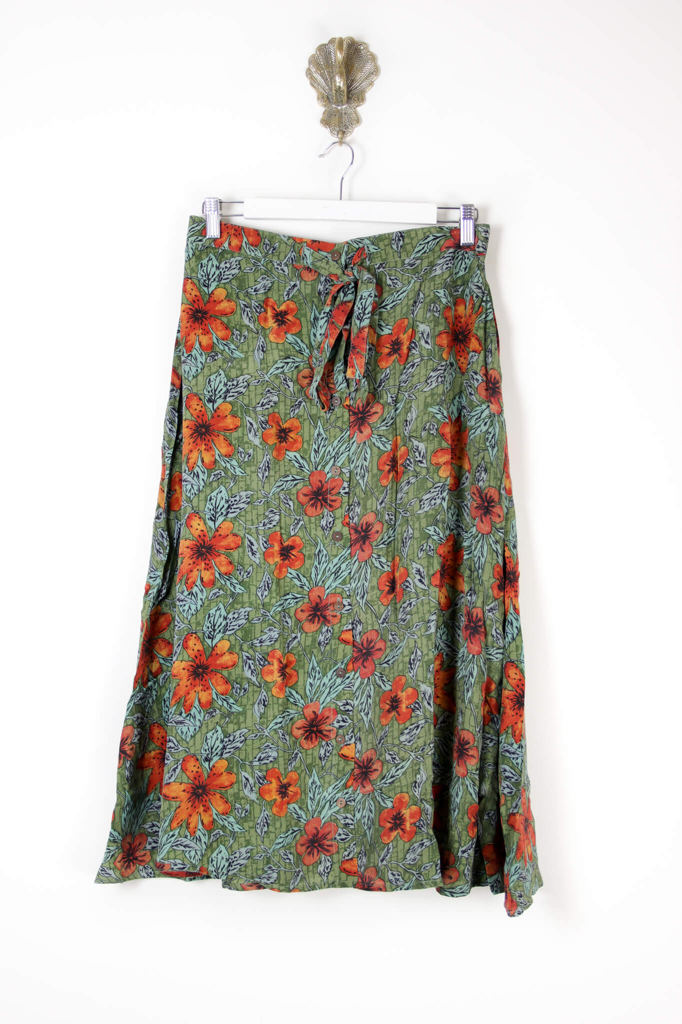 Sarita Silk Skirt L (6627)