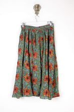 Load image into Gallery viewer, Sarita Silk Skirt L (6627)