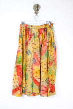 Load image into Gallery viewer, Sarita Silk Skirt L (6630)