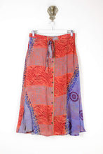 Load image into Gallery viewer, Sarita Silk Skirt L (6631)