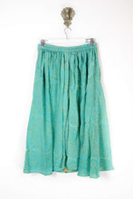 Load image into Gallery viewer, Sarita Silk Skirt L (6632)