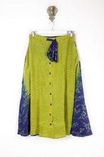 Load image into Gallery viewer, Sarita Silk Skirt L (6633)