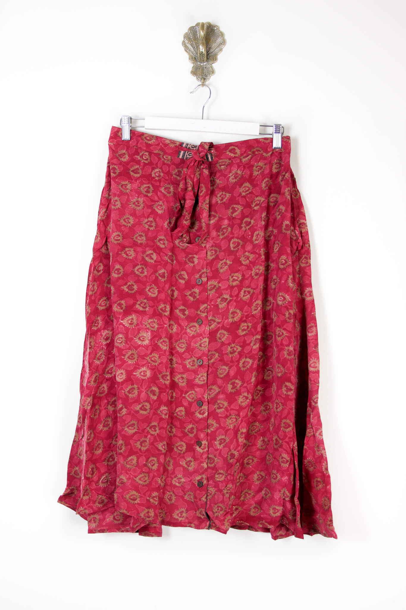 Sarita Silk Skirt L (6636)