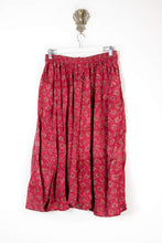 Load image into Gallery viewer, Sarita Silk Skirt L (6636)